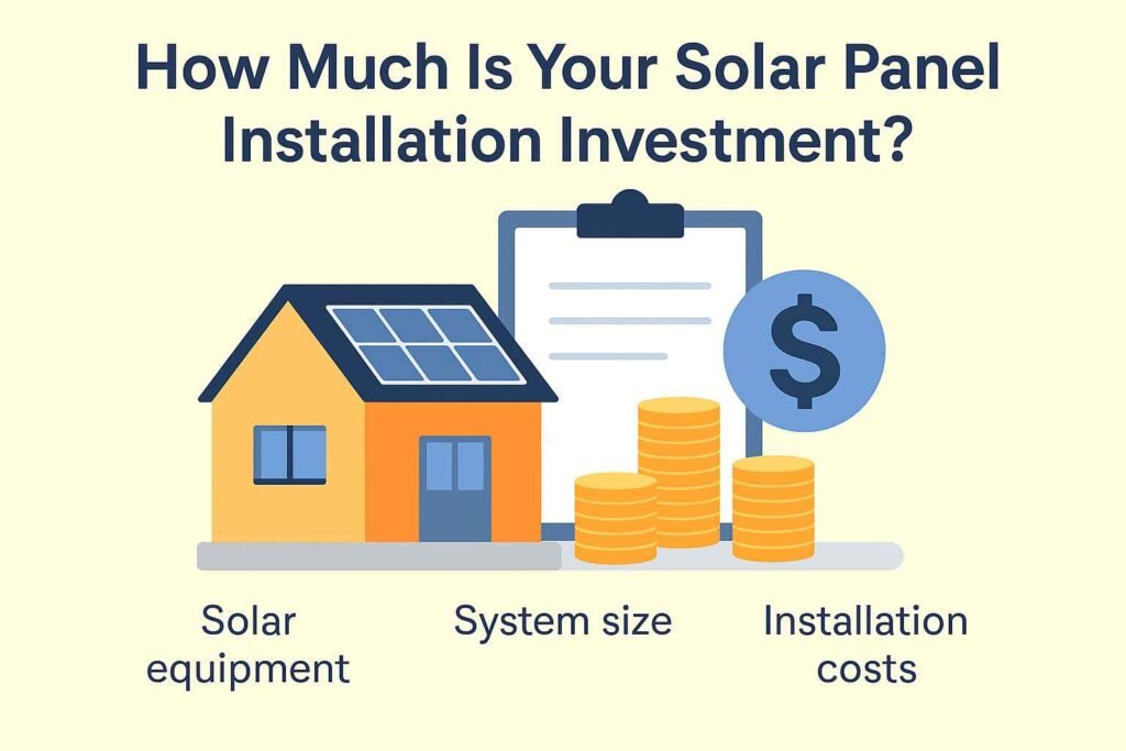 How Much Is Your Solar Panel Installation Investment